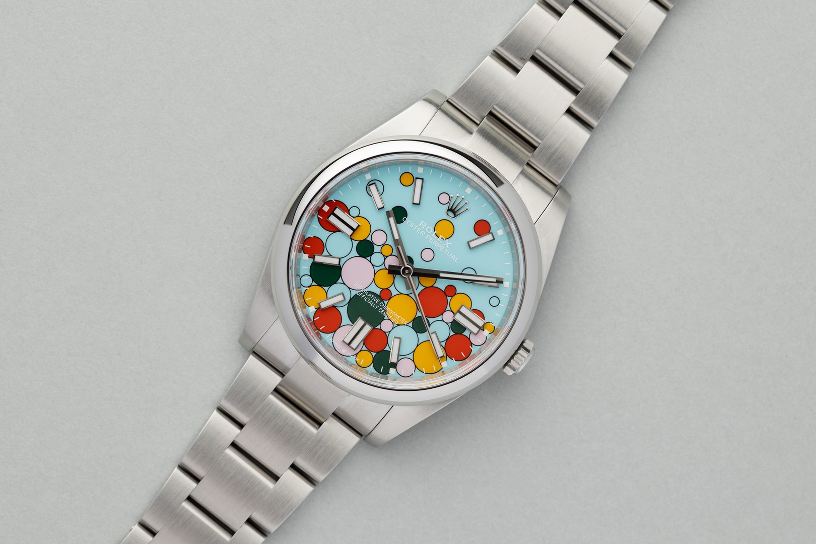 124300 Oyster Perpetual (Celebration Dial / 2024 / top condition full set) – Bild 5