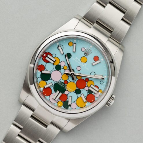 124300 Oyster Perpetual (Celebration Dial / 2024 / top condition full set) – Bild 6