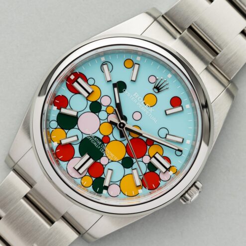 124300 Oyster Perpetual (Celebration Dial / 2024 / top condition full set) – Bild 7