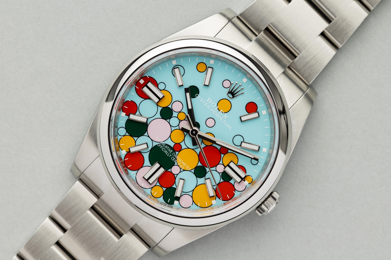 124300 Oyster Perpetual (Celebration Dial / 2024 / top condition full set) – Bild 7
