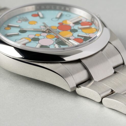 124300 Oyster Perpetual (Celebration Dial / 2024 / top condition full set) – Bild 8