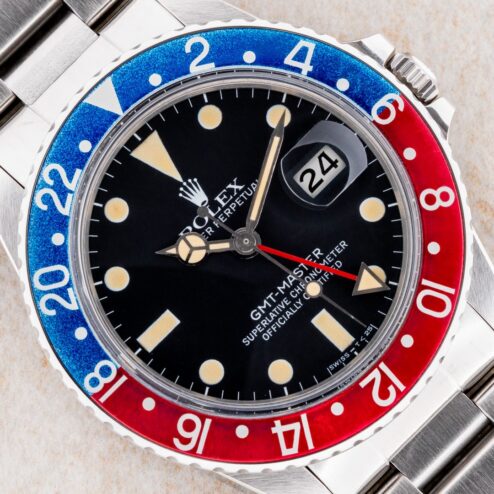 16750 GMT-Master (matte dial / box papers / top patina)