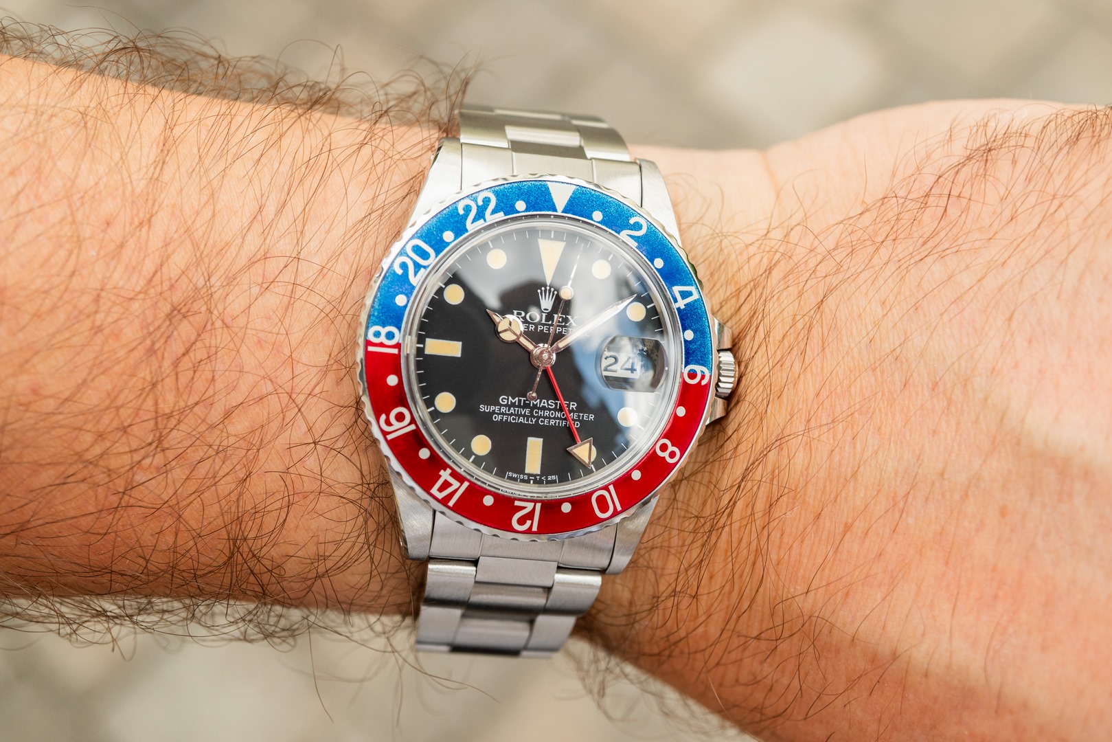 16750 GMT-Master (matte dial / box papers / top patina) – Bild 3