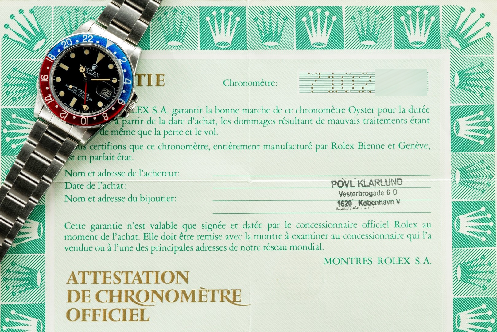 16750 GMT-Master (matte dial / box papers / top patina) – Bild 4
