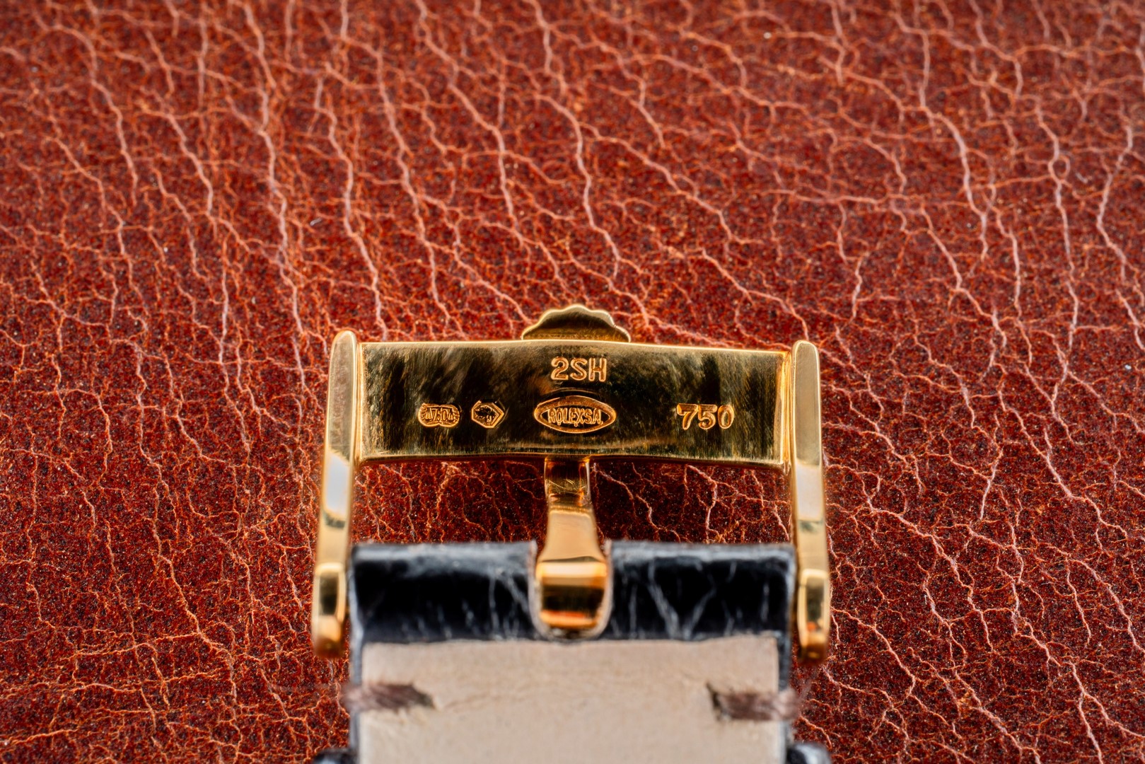 1803 Day-Date (perfect black matte dial / 18 carat buckle / from 1971) – Bild 11