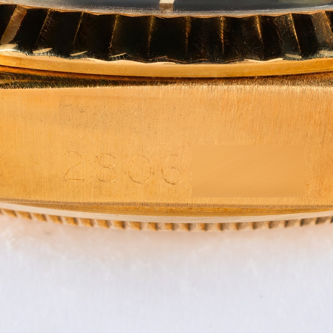 1803 Day-Date (perfect black matte dial / 18 carat buckle / from 1971) – Bild 12