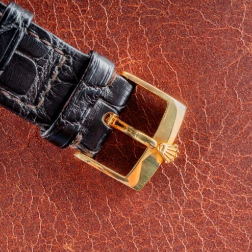 1803 Day-Date (perfect black matte dial / 18 carat buckle / from 1971) – Bild 10