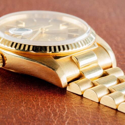 18038 Day-Date (unpolished thick case / full set / interesting history) – Bild 10