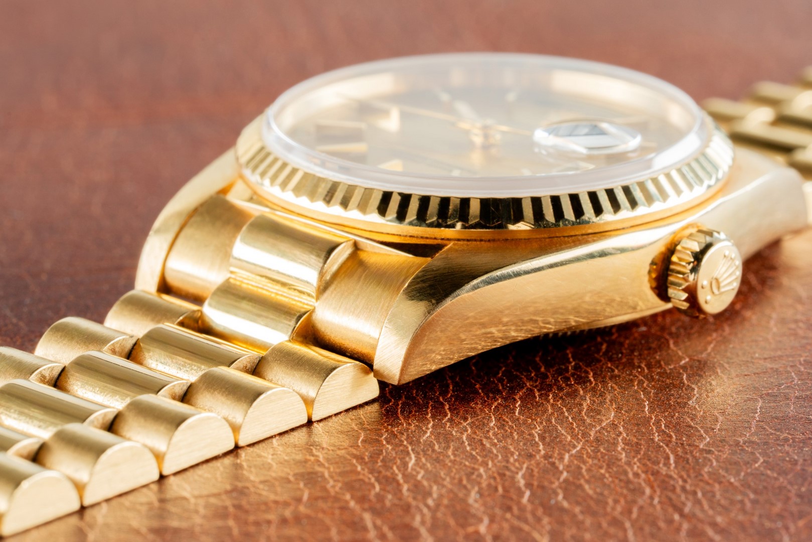 18038 Day-Date (unpolished thick case / full set / interesting history) – Bild 11