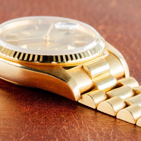 18038 Day-Date (unpolished thick case / full set / interesting history) – Bild 8
