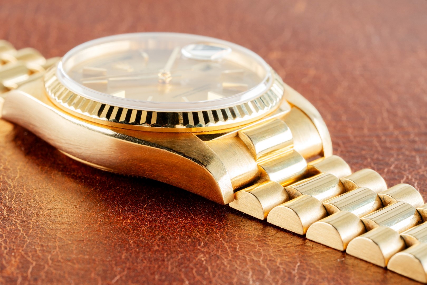 18038 Day-Date (unpolished thick case / full set / interesting history) – Bild 8