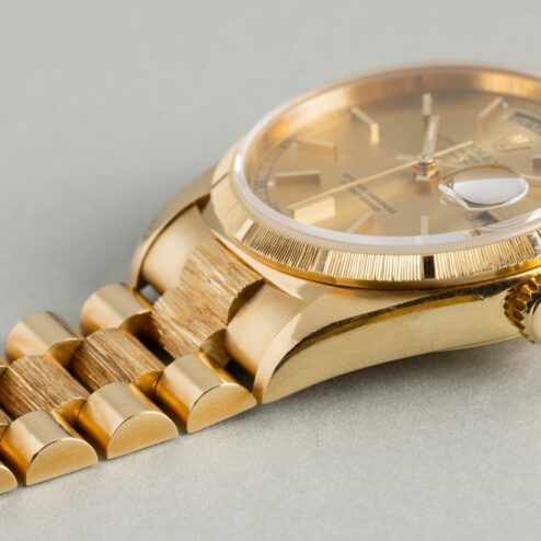 18248 Day-Date (double quick bark finish / tropical dial / top top bracelet) – Bild 10