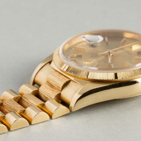 18248 Day-Date (double quick bark finish / tropical dial / top top bracelet) – Bild 8