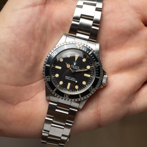 Alternative view of 5513 Submariner No Date (MAXI MK1 / wonderful patina / from 1977)