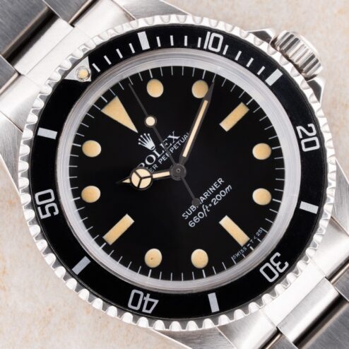 5513 Submariner No Date (Maxi MKIV / super clean patina / from 1982)