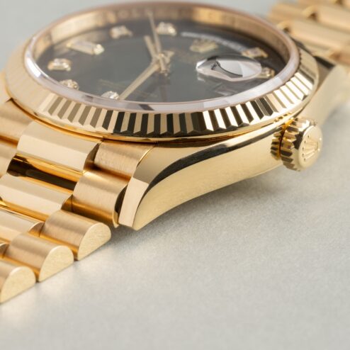 128238 Day-Date (green ombre dial / 2021 full set from Germany / top condition) – Bild 10