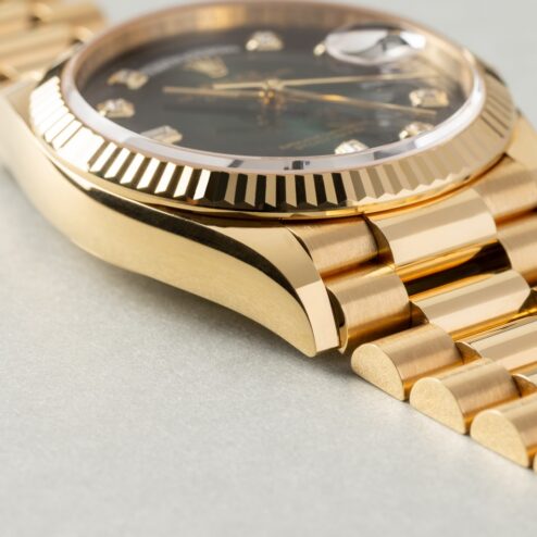 128238 Day-Date (green ombre dial / 2021 full set from Germany / top condition) – Bild 7