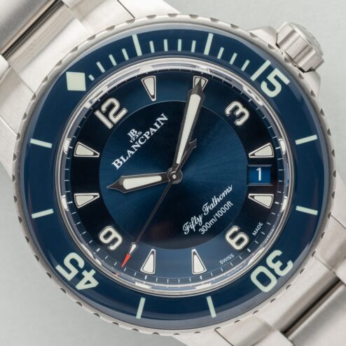5015-12B40-98B Fifty Fathoms (blue dial / full set from 2022)