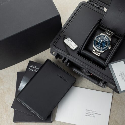 5015-12B40-98B Fifty Fathoms (blue dial / full set from 2022) – Bild 5