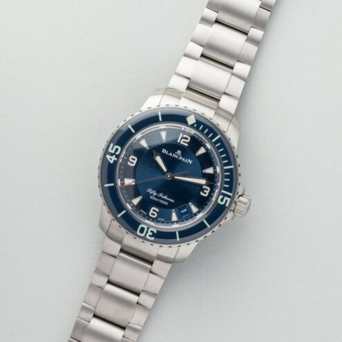 5015-12B40-98B Fifty Fathoms (blue dial / full set from 2022) – Bild 6