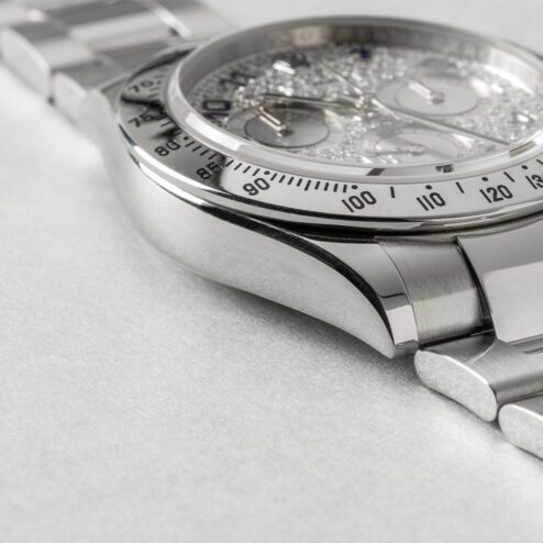 116520 Daytona (full set from 2016 / super rare pave dial / unpolished) – Bild 8