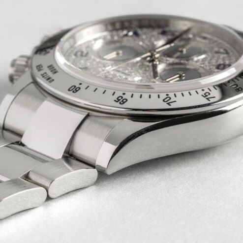 116520 Daytona (full set from 2016 / super rare pave dial / unpolished) – Bild 9