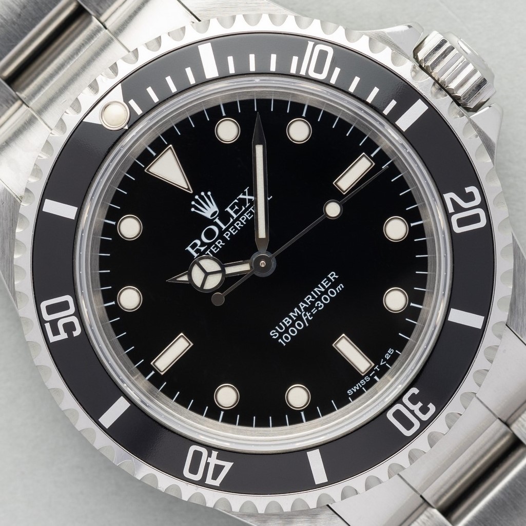 14060 Submariner No Date (unpolished / tritium / box papers)