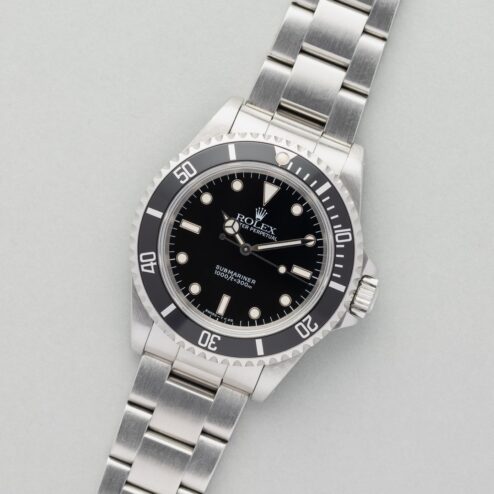 14060 Submariner No Date (unpolished / tritium / box papers) – Bild 6
