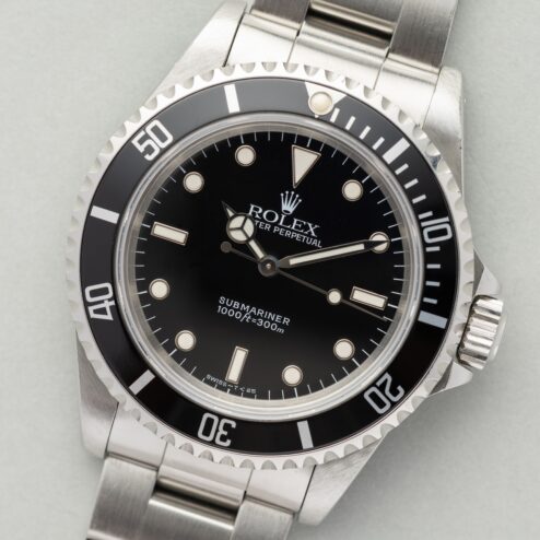 14060 Submariner No Date (unpolished / tritium / box papers) – Bild 7