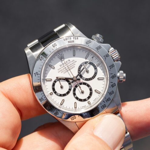 Alternative view of 16520 Daytona (U series / full set / white dial / one of the last tritium ones)