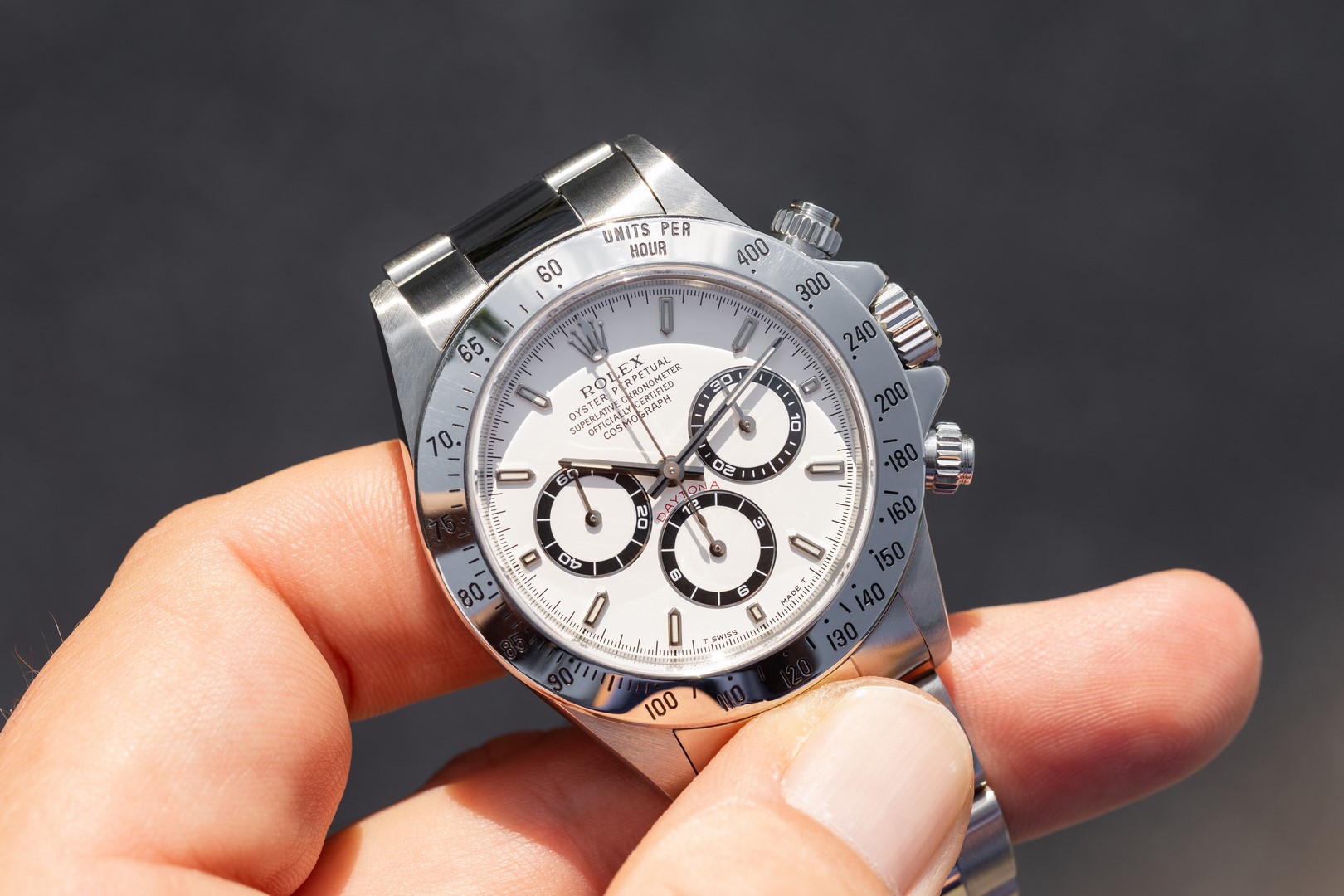 16520 Daytona (U series / full set / white dial / one of the last tritium ones) – Bild 2