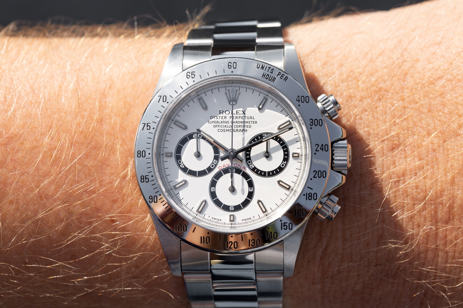 16520 Daytona (U series / full set / white dial / one of the last tritium ones) – Bild 3