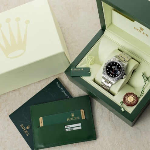 16570 Explorer II (Random serial / 3186 caliber / new with stickers / full set) – Bild 3