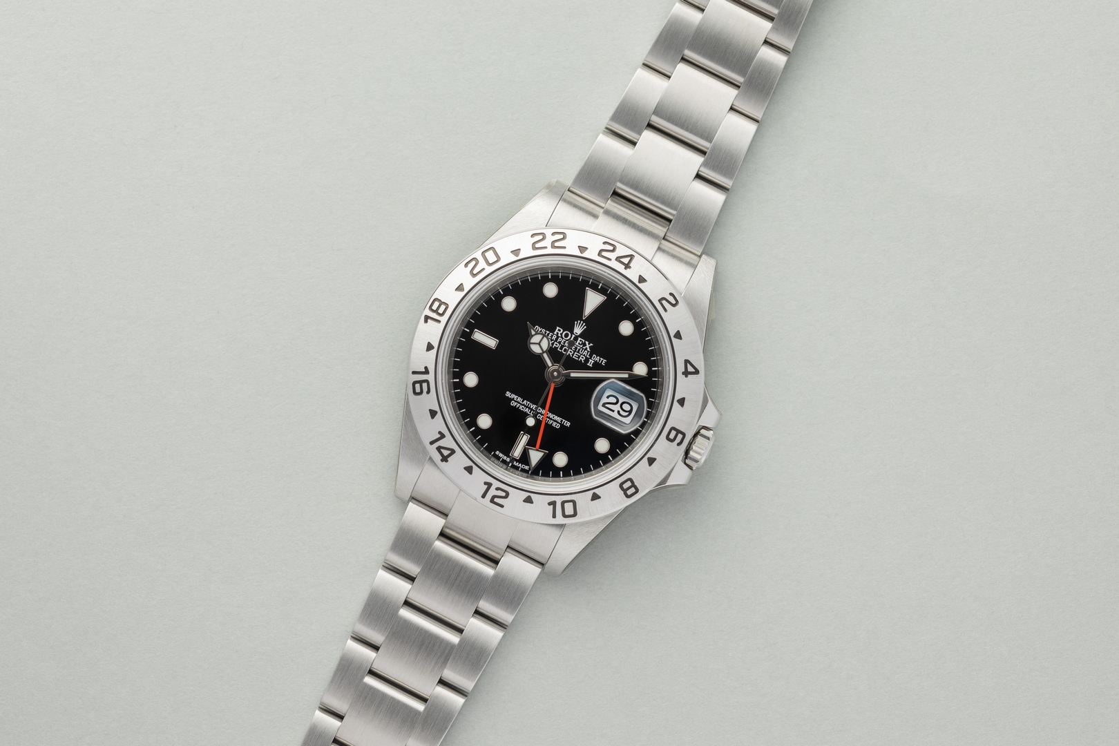 16570 Explorer II (Random serial / 3186 caliber / new with stickers / full set) – Bild 4