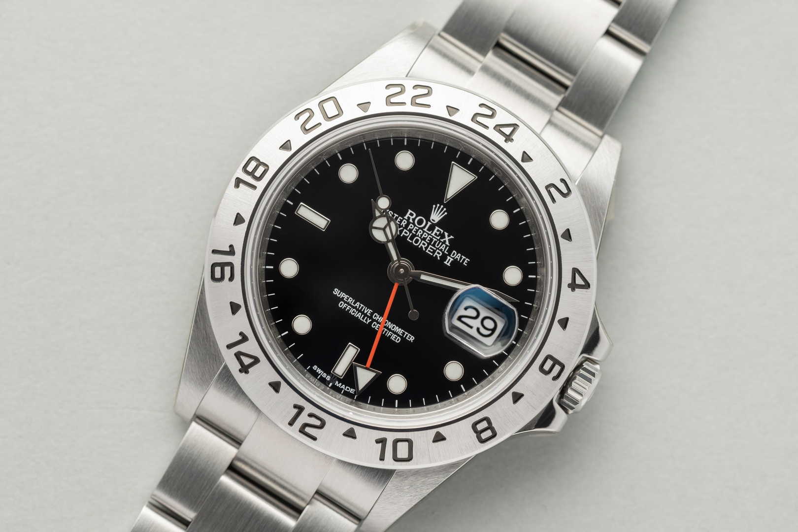 16570 Explorer II (Random serial / 3186 caliber / new with stickers / full set) – Bild 5