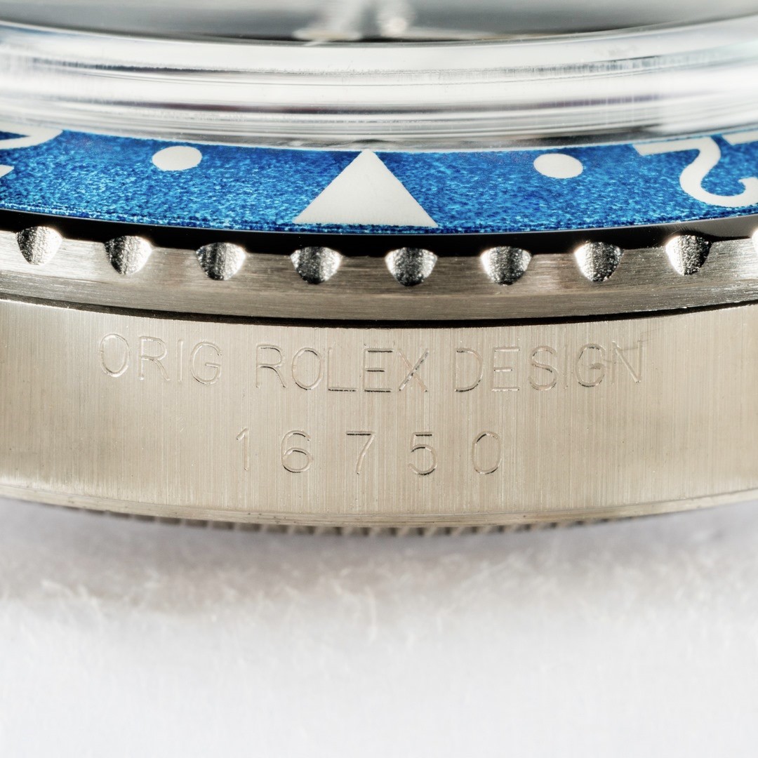 16750 GMT-Master (matte dial / top case / top patina / box papers) – Bild 14