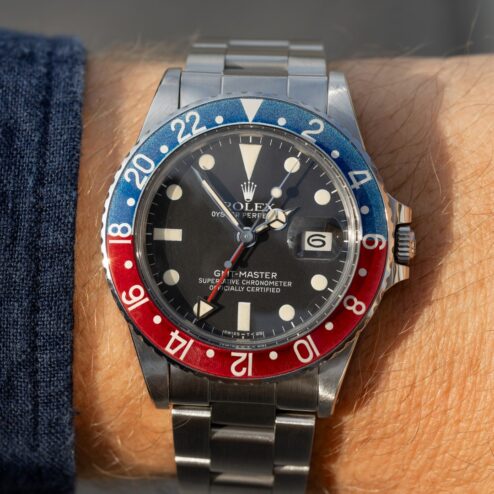16750 GMT-Master (matte dial / top case / top patina / box papers) – Bild 3