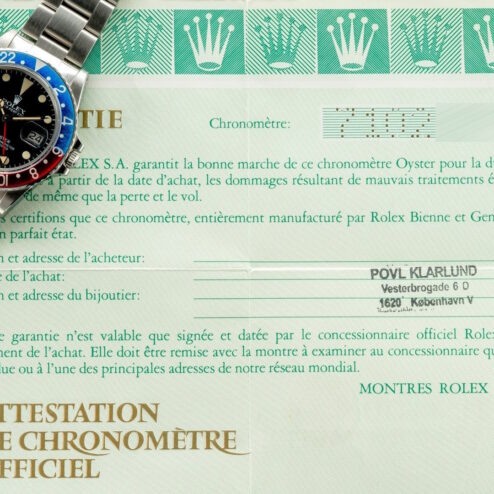 16750 GMT-Master (matte dial / top case / top patina / box papers) – Bild 4