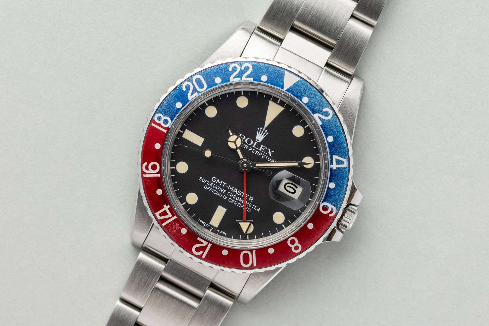 16750 GMT-Master (matte dial / top case / top patina / box papers) – Bild 7