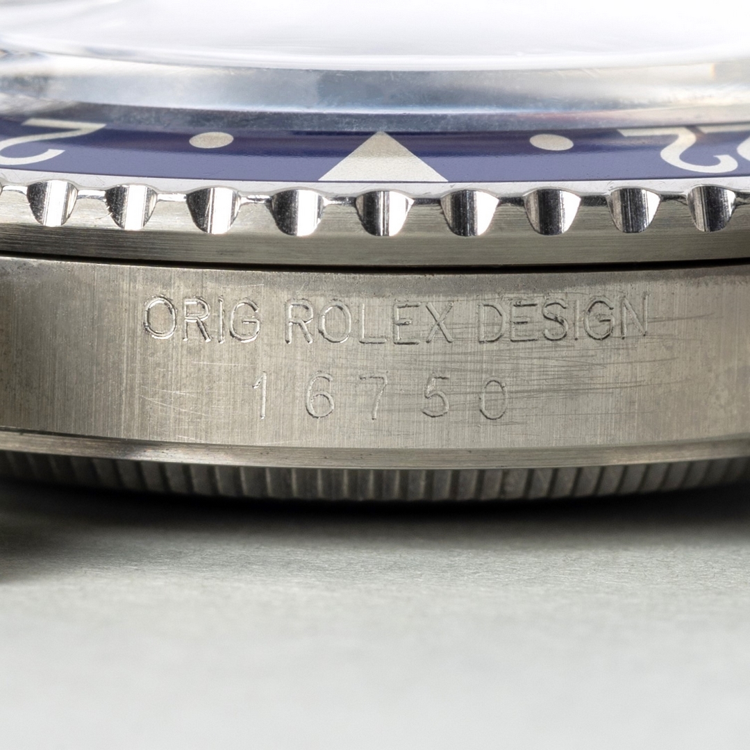16750 GMT-Master (crazy patina / perfect dial / pepsi inlay / from 1985) – Bild 12