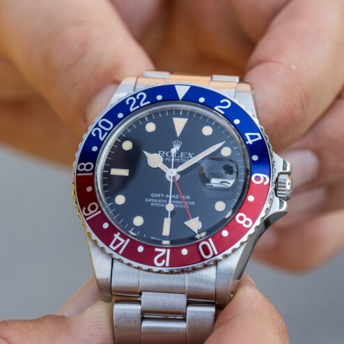 16750 GMT-Master (crazy patina / perfect dial / pepsi inlay / from 1985) – Bild 3