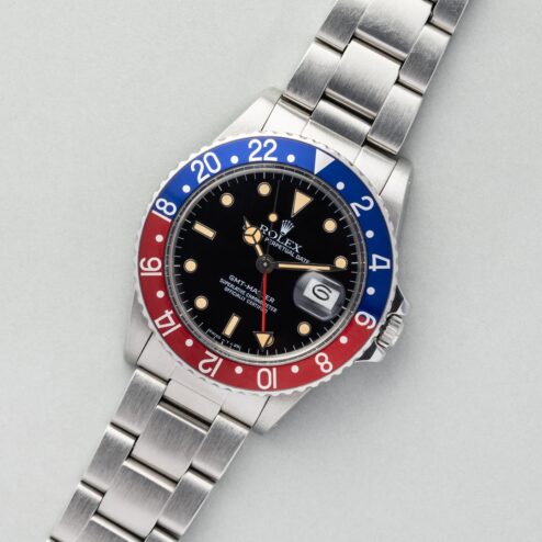 16750 GMT-Master (crazy patina / perfect dial / pepsi inlay / from 1985) – Bild 4