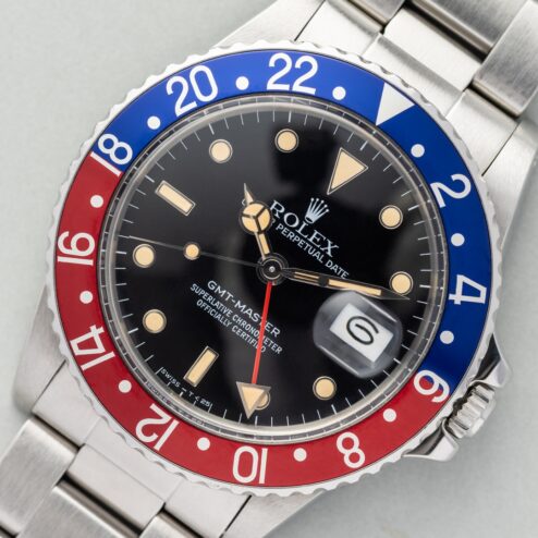 16750 GMT-Master (crazy patina / perfect dial / pepsi inlay / from 1985) – Bild 5