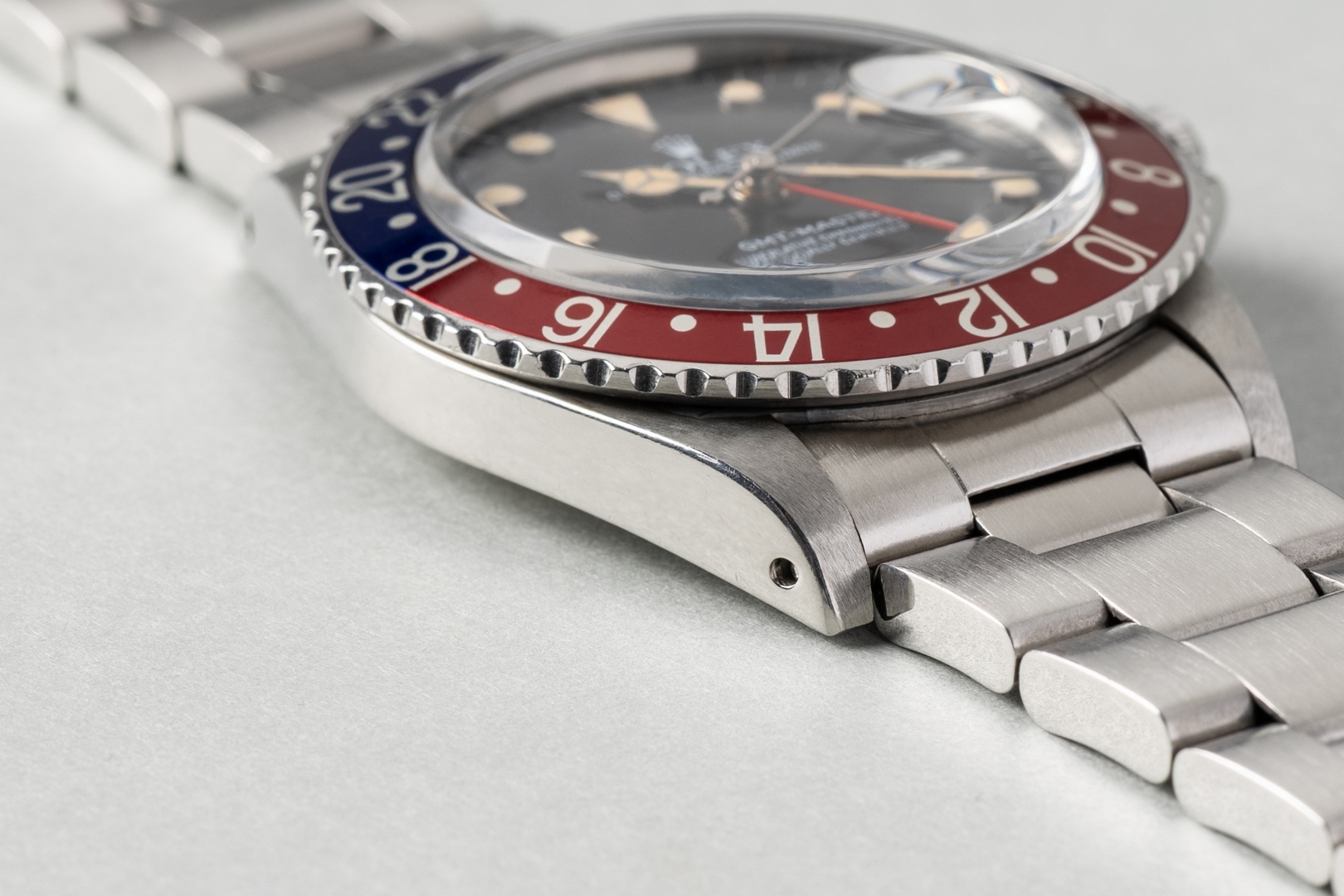 16750 GMT-Master (crazy patina / perfect dial / pepsi inlay / from 1985) – Bild 6
