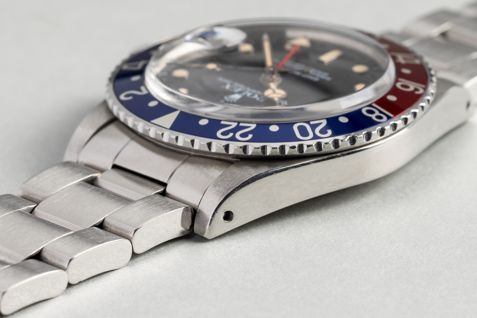 16750 GMT-Master (crazy patina / perfect dial / pepsi inlay / from 1985) – Bild 7