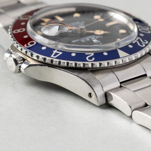 16750 GMT-Master (crazy patina / perfect dial / pepsi inlay / from 1985) – Bild 8