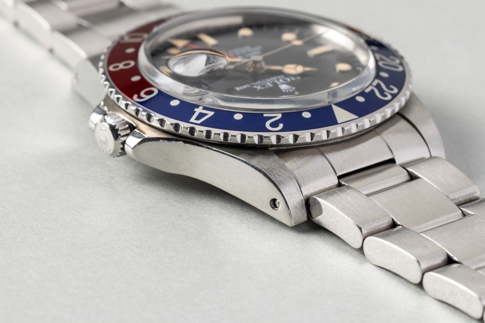 16750 GMT-Master (crazy patina / perfect dial / pepsi inlay / from 1985) – Bild 8