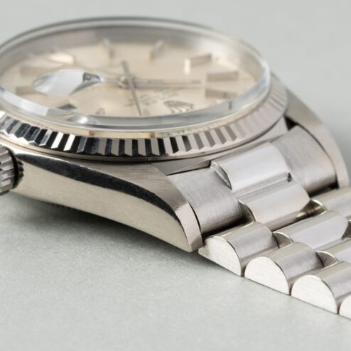 1803 Day-Date (full set /light tropical dial / top condition / hidden clasp president) – Bild 11