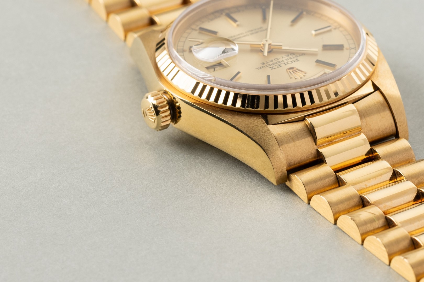 18038 Day-Date (unpolished thick case / super rare dial / LC 100 collectors set) – Bild 10