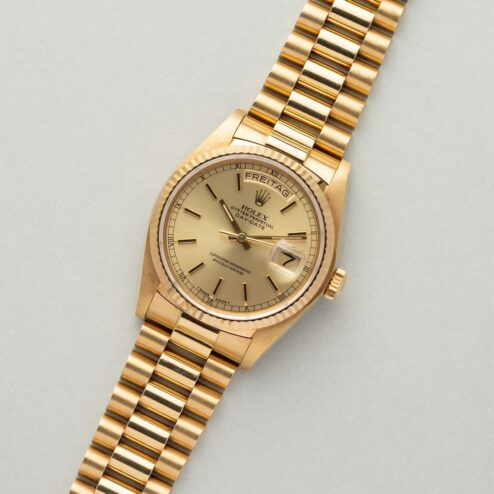 18038 Day-Date (unpolished thick case / super rare dial / LC 100 collectors set) – Bild 6